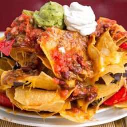 Nachos the originals i airfryer USA tex mex style